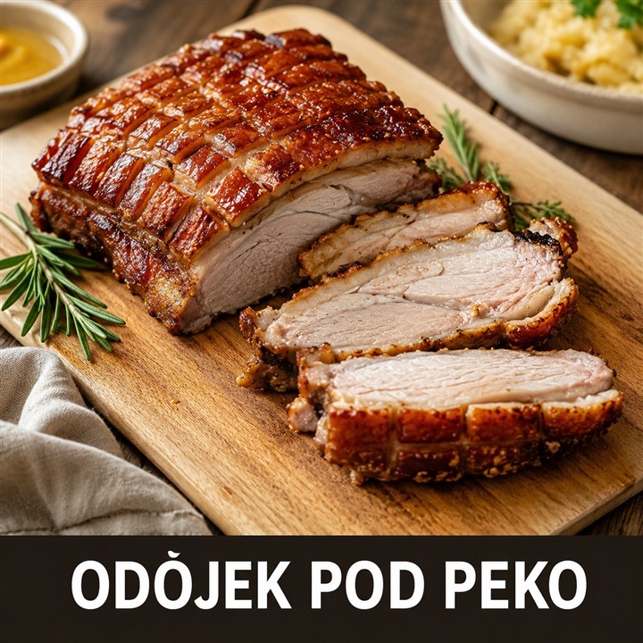 Pečen odojek iz peči Tavra